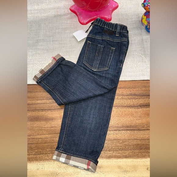 BURBERRY BABY UNISEX JEANS SZ: 2Y 100% AUTHENTIC 100% BRAND NEW W/ TAGS - Picture 6 of 15